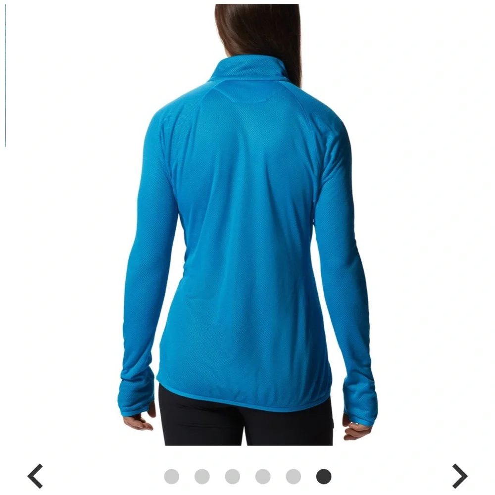 Grey small Mountain Hardwear
AirMesh 1/2-Zip Top - Women's - Picture 6 of 6